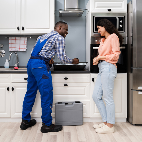 can you provide an estimate for cooktop repair before beginning any work in Liberty